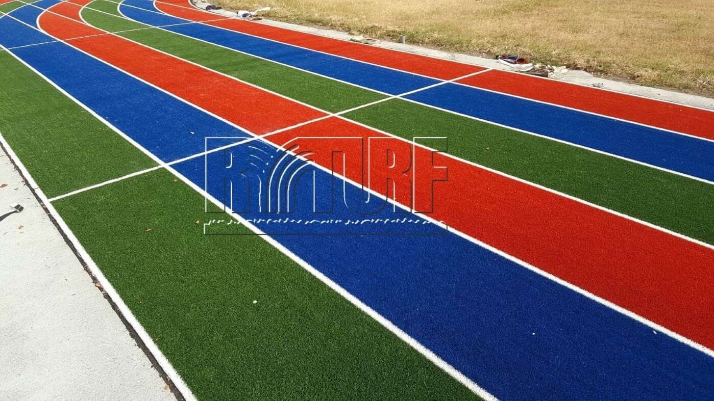 ARTIFICIAL TURF RUNNING TRACKS